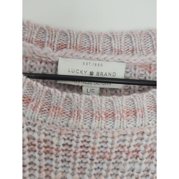 NWT Lucky Brand Crewneck Pullover Sweater - Size Large - Picture 6 of 7